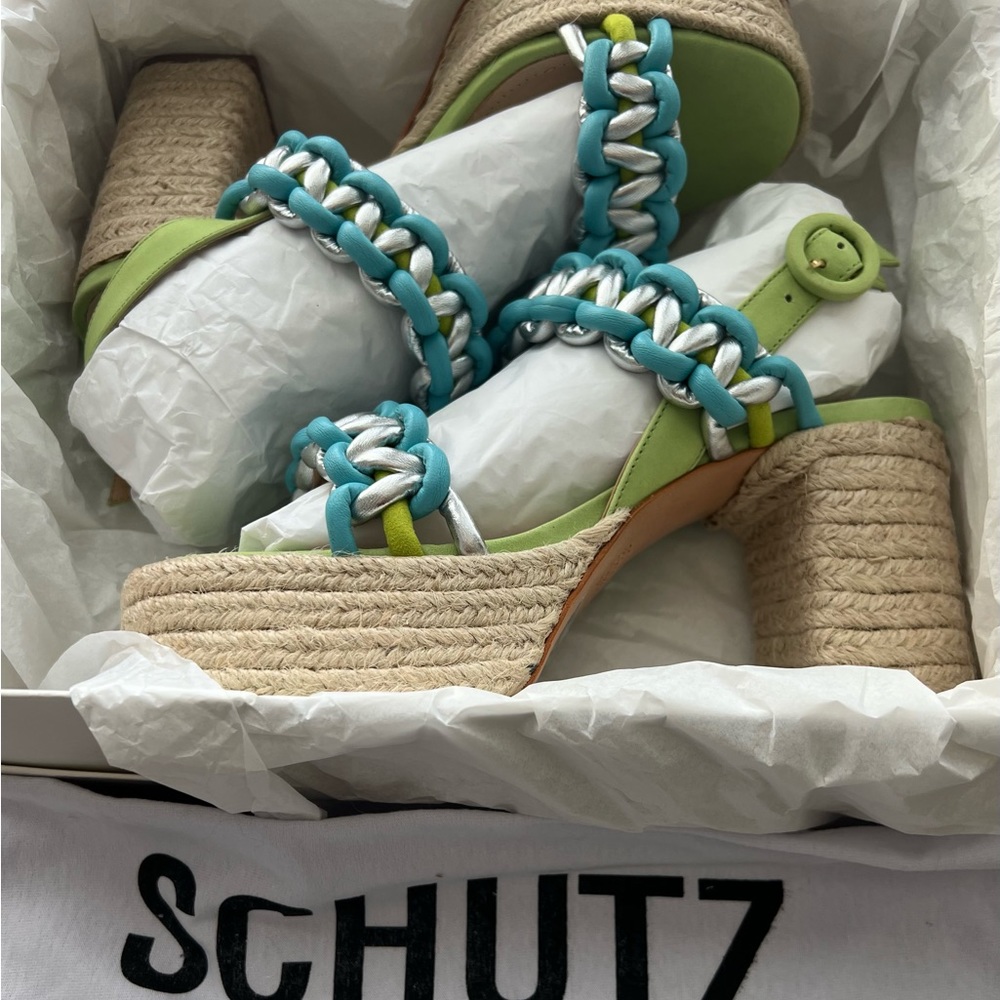 SCHUTZ JUILET PLATFORM SHOES